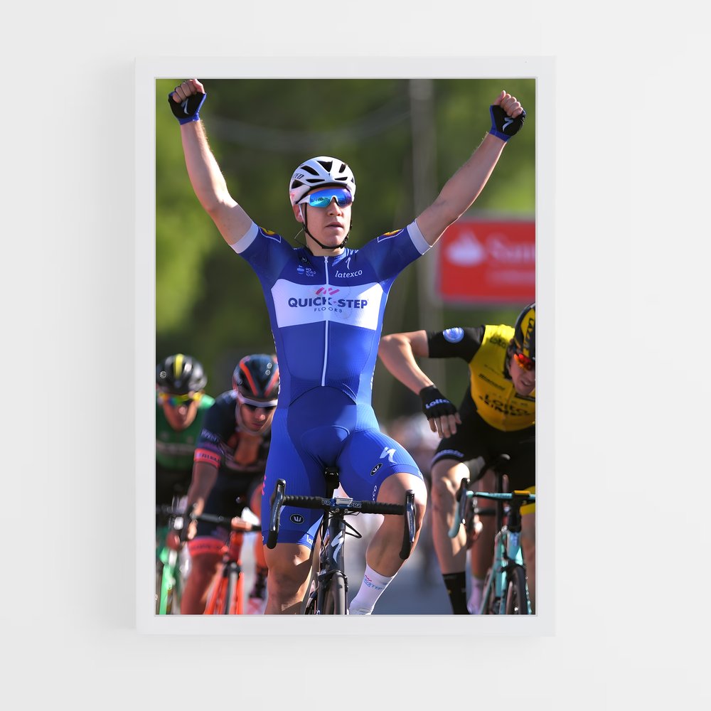 Poster La Victoire de Fabio – affiche Cyclisme (vue 3)